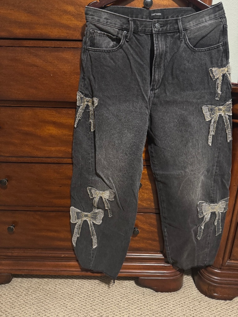 DRIFTWOOD PARKER HIGH-RISE BARREL JEANS